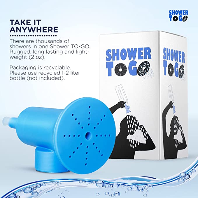 Take it anywhere Shower To-Go